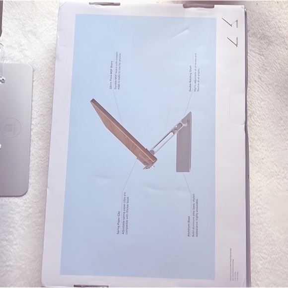 Multifunctional Book Stand Reading Book Holder Display Stand for 17" laptop +etc - Picture 13 of 16